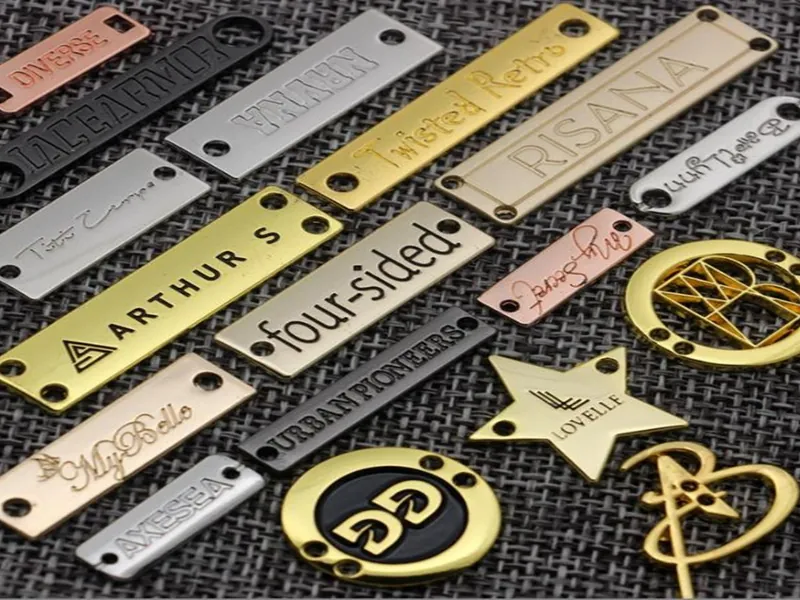 Metal Tag Label Besi Eksklusif - Label Mini